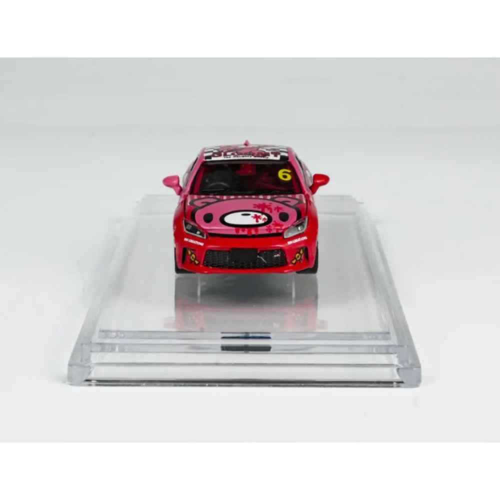BM Cretion 64B0439 1/64 Toyota GR86 X Gloomy Bear Red (Macau GP)