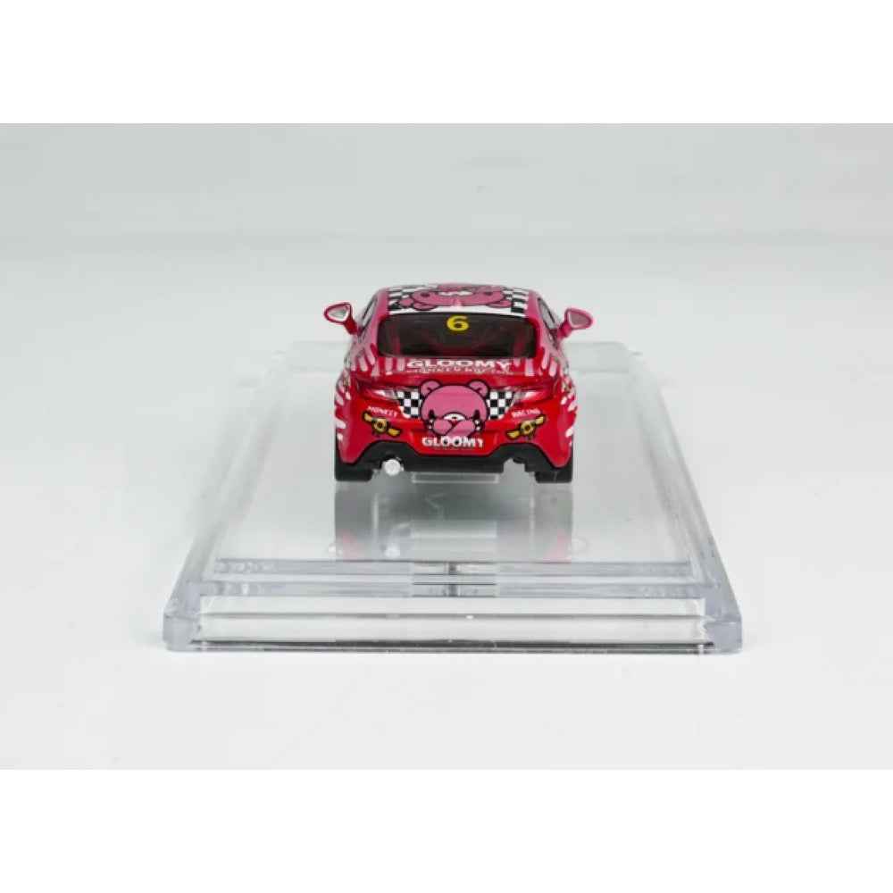 BM Cretion 64B0439 1/64 Toyota GR86 X Gloomy Bear Red (Macau GP)