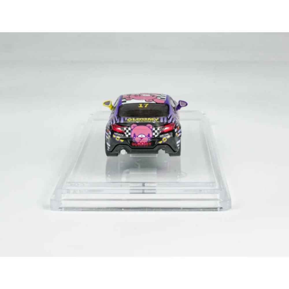 BM Cretion 64B0440 1/64 Toyota GR86 X Gloomy Bear Black (Macau GP)