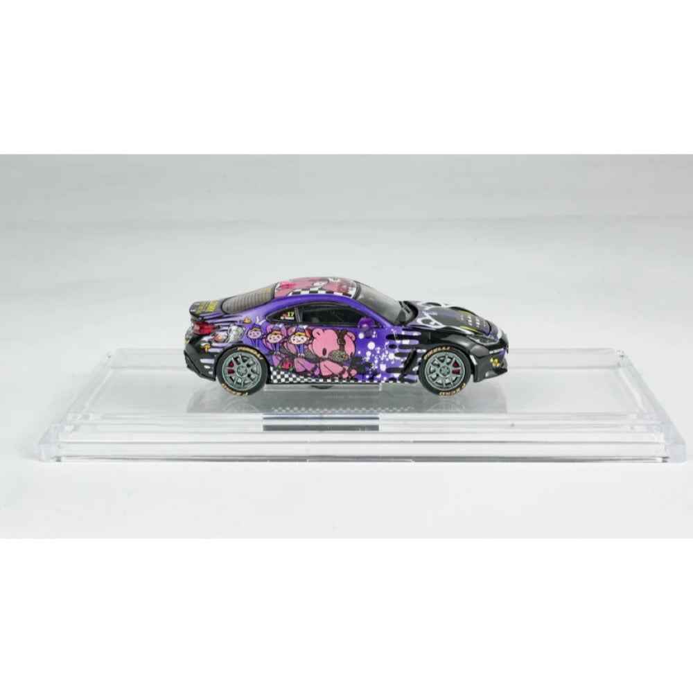 BM Cretion 64B0440 1/64 Toyota GR86 X Gloomy Bear Black (Macau GP)