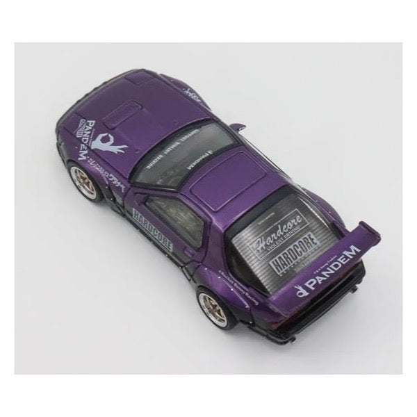 Inno 64-RX7FCP-PB 1/64 Mazda Rx-7 FC3S Pandem Rocket Bunny Purple