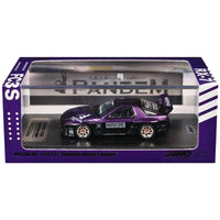 Inno 64-RX7FCP-PB 1/64 Mazda Rx-7 FC3S Pandem Rocket Bunny Purple