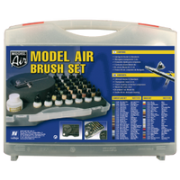 Vallejo Model Air Comouflage Colours w/Airbrush and Hose