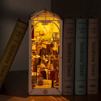 Robotime Rolife DIY Bookends Sunshine Town 6946785117714