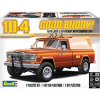 Revell 14568 1/25 Jeep J-10 Pick-Up with Camper 840306945687