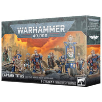Warhammer 40000 Space Marines Captain Titus & The Wardens Of Ultramar