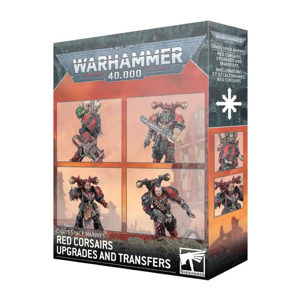 Warhammer 40000 Chaos Space Marines Red Corsairs Upgrades & Transfers