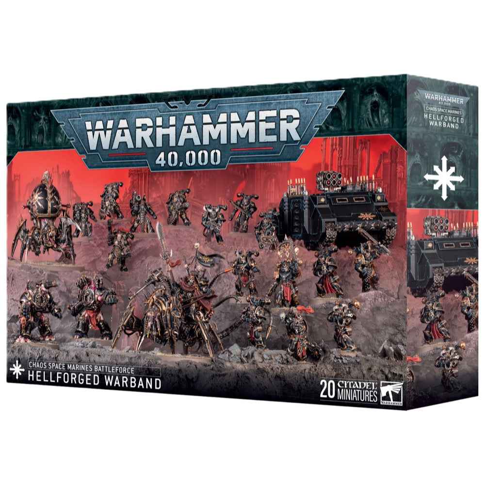 Warhammer 40000 Chaos Space Marines Hellforged Warband