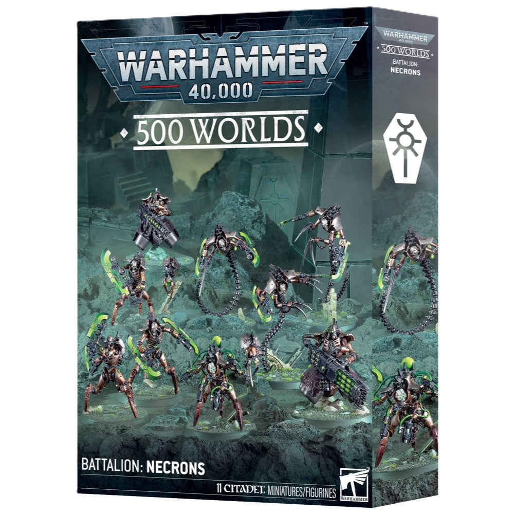Warhammer 40000 500 Worlds Battalion Necrons