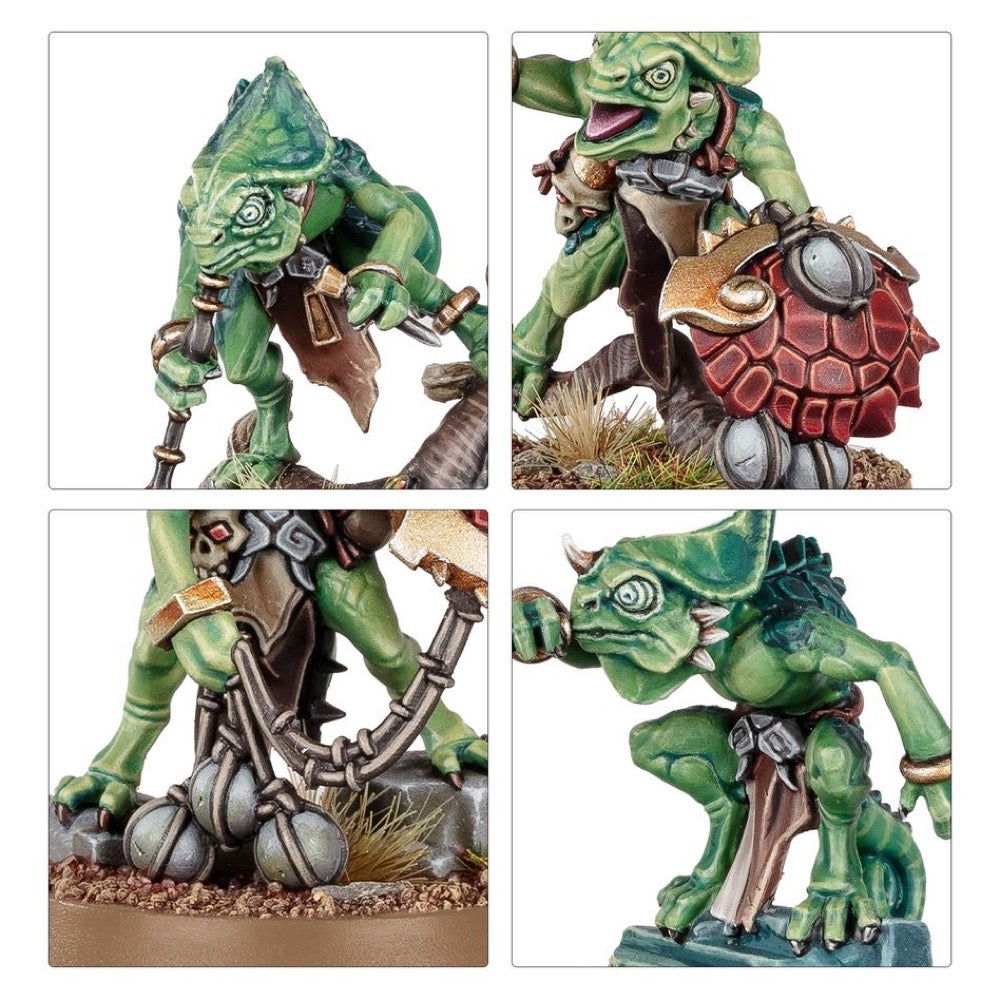 Warhammer Age of Sigmar Spearhead Seraphon Sunblooded Prowlers
