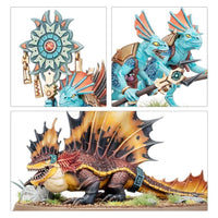 Warhammer Age of Sigmar Spearhead Seraphon Sunblooded Prowlers