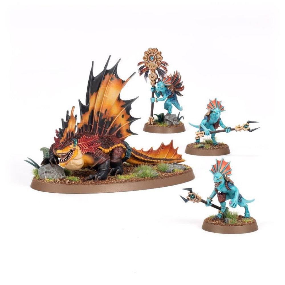 Warhammer Age of Sigmar Spearhead Seraphon Sunblooded Prowlers