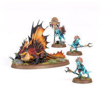 Warhammer Age of Sigmar Spearhead Seraphon Sunblooded Prowlers