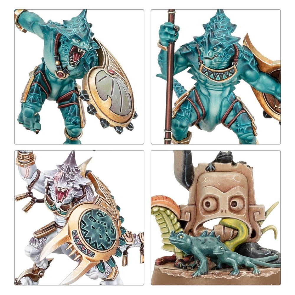 Warhammer Age of Sigmar Spearhead Seraphon Sunblooded Prowlers