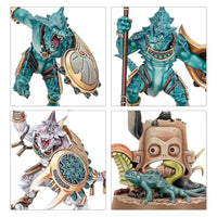 Warhammer Age of Sigmar Spearhead Seraphon Sunblooded Prowlers