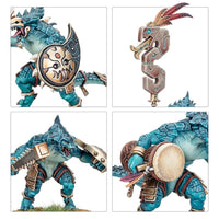 Warhammer Age of Sigmar Spearhead Seraphon Sunblooded Prowlers