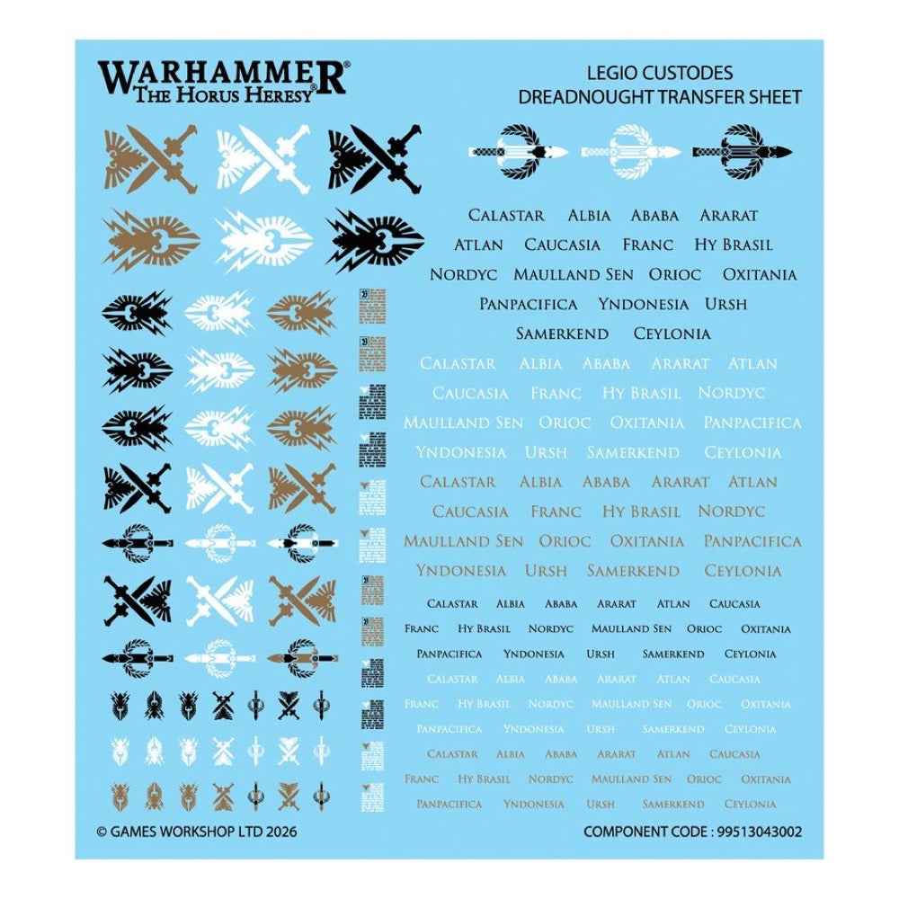 Warhammer The Horus Heresy Legio Custodes Battle Group