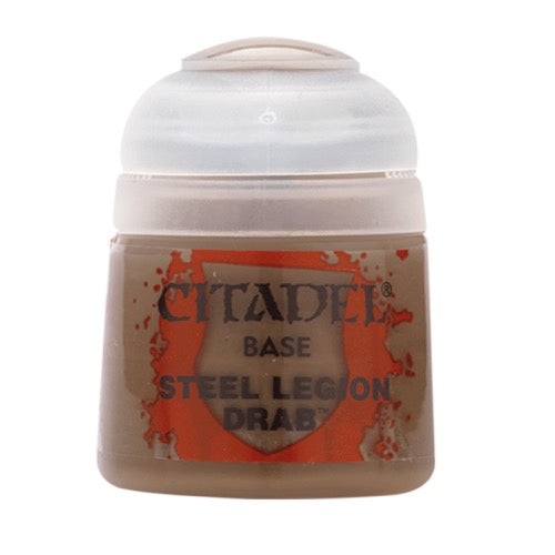 Citadel Base Steel Legion Drab 21-17 Acrylic Paint 12ml