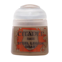 Citadel Base Steel Legion Drab 21-17 Acrylic Paint 12ml