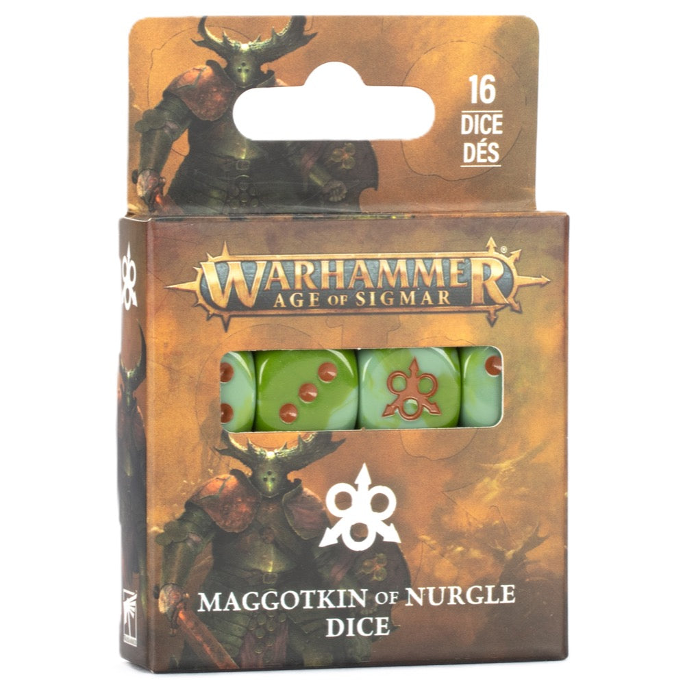 Warhmmer Age of Sigmar Maggotkin Of Nurgle Dice