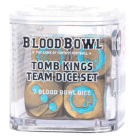 Blood Bowl Tomb Kings Team Dice Set