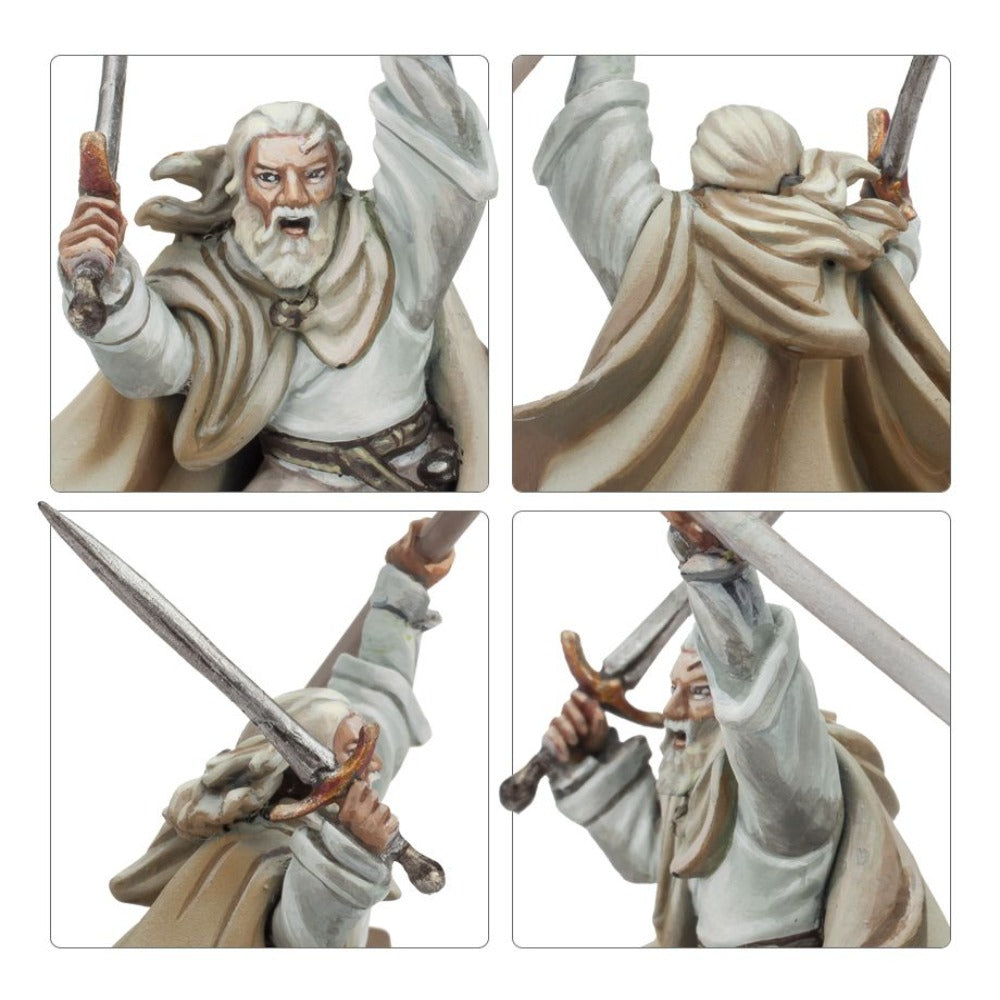 Middle-Earth Gandalf the White and Peregrin Took