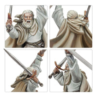 Middle-Earth Gandalf the White and Peregrin Took
