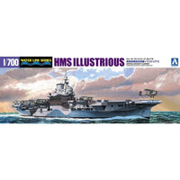 Aoshima A005104 1/700 British Aircraft Carrier HMS Illustrious