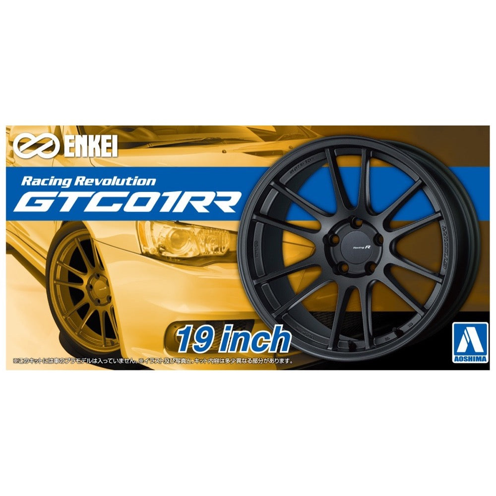 Aoshima A005331 1/24 Enkei GTC01RR 19 inch Tunes Parts No.36