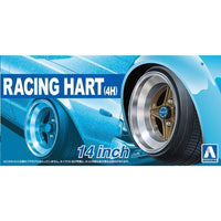 Aoshima A005377 1/24 Racing Hart 4H 14inch