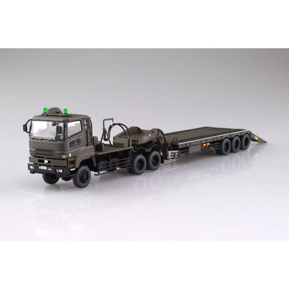 Aoshima A005432 1/72 Type10 MBT and Heavy Semi Trailer