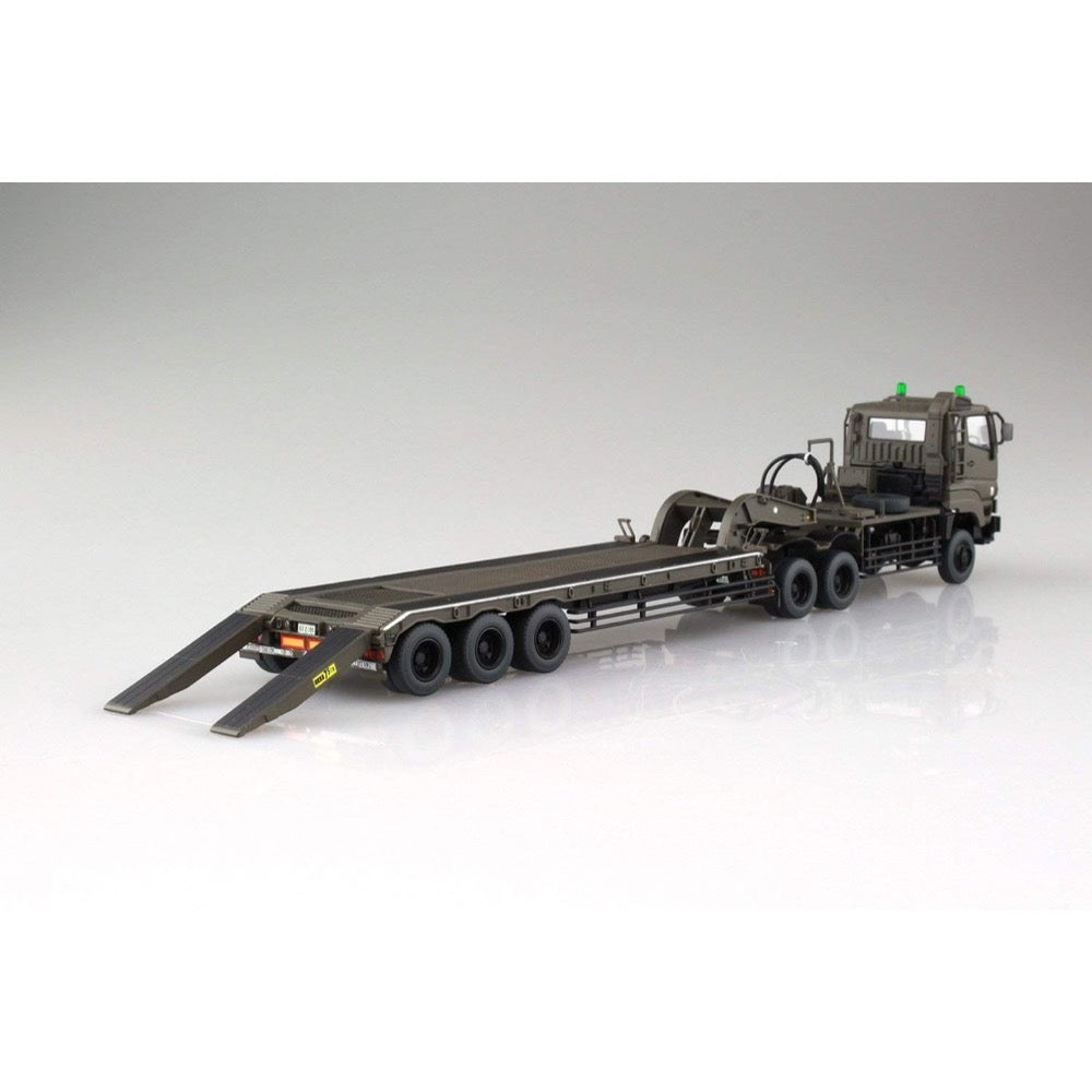 Aoshima A005432 1/72 Type10 MBT and Heavy Semi Trailer