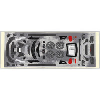 Aoshima A005638 1/32 Nissan GT-R Ultimate Shiny Orange Snap Kit
