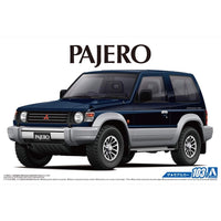 Aoshima A005697 1/24 Mitsubishi V24Wg Pajero Metal Top Wide XR-II 1991 4905083056974