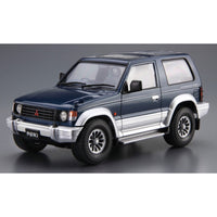 Aoshima A005697 1/24 Mitsubishi V24Wg Pajero Metal Top Wide XR-II 1991 4905083056974