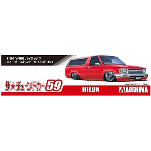 Aoshima A005700 1/24 Toyota YN86 Hilux New Old School 1995