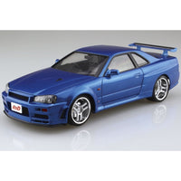 Aoshima 1/24 Hosino Kozo BNR34 Skyline GT-R 4905083057339