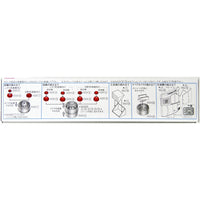 Aoshima A005820 1/32 ISO10 Hole 22.5in Alloy Wheel and Refrigeration Unit