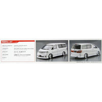 Aoshima A005873 1/24 Toyota Silk Blaze MNH/ANH10/15W Alphard 2005