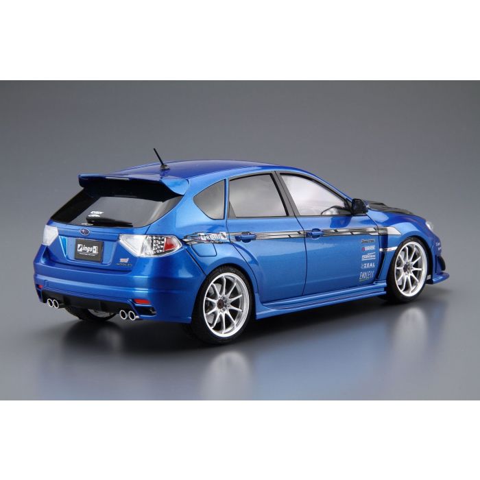 Aoshima A005875 1/24 Subaru Ings GRB Impreza WRX STI 2007