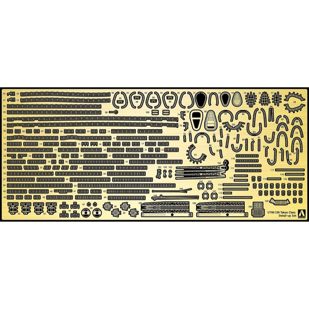 Aoshima A005881 Takao Photo Etched Set