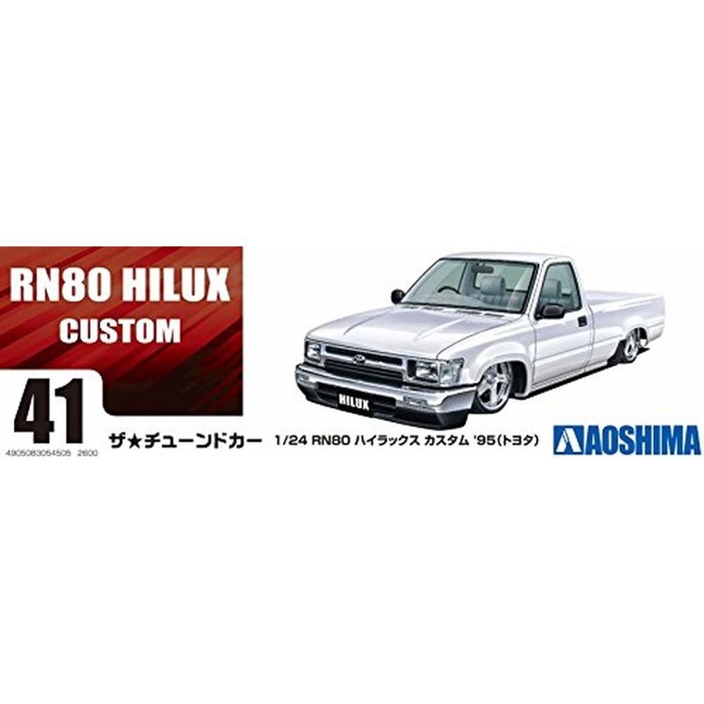 Aoshima A005949 1/24 RN80 Hilux Custom 1985 Toyota