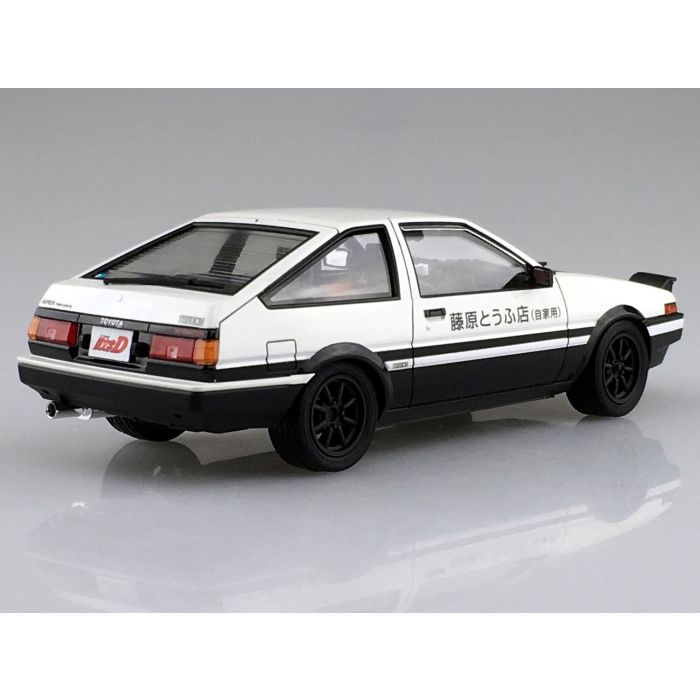 Aoshima A005957 1/24 Fujiwara Takumi Toyota AE86 Trueno Project-D Version