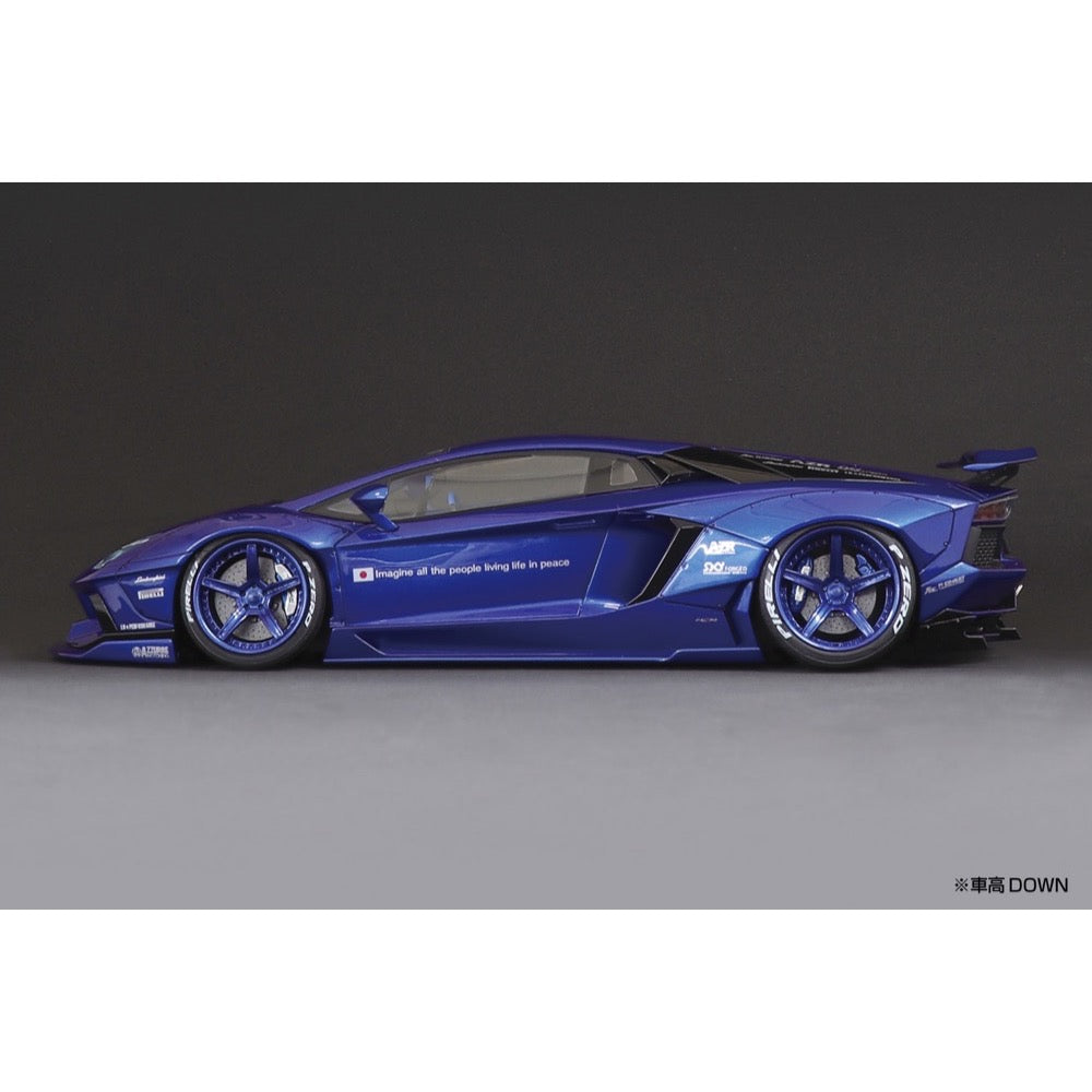 Aoshima A005991 1/24 LB-Works Lamborghini Aventador Ver.2 Liberty Walk No.18