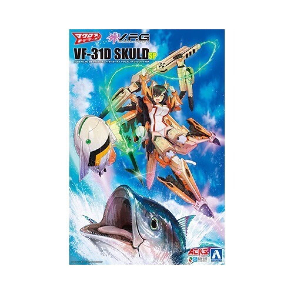 Aoshima A006180 MC-08 V.F.G. VF-31D Skuld SP Macross Delta