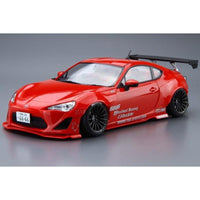Aoshima A006186 1/24 ZN6 Toyota 86 2012 Greddy and Rocket Bunny Enkei Version Toyota