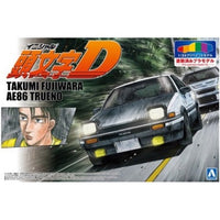Aoshima A006198 1/24 Initial D Fujiwara Takumi AE86 Trueno Project D Version Prepainted