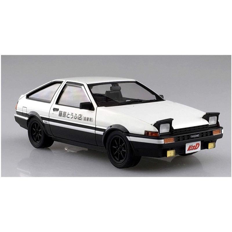 Aoshima A006199 1/24 Initial D Fujiwara Takumi AE86 Trueno Comics Vol.1 Version Prepainted