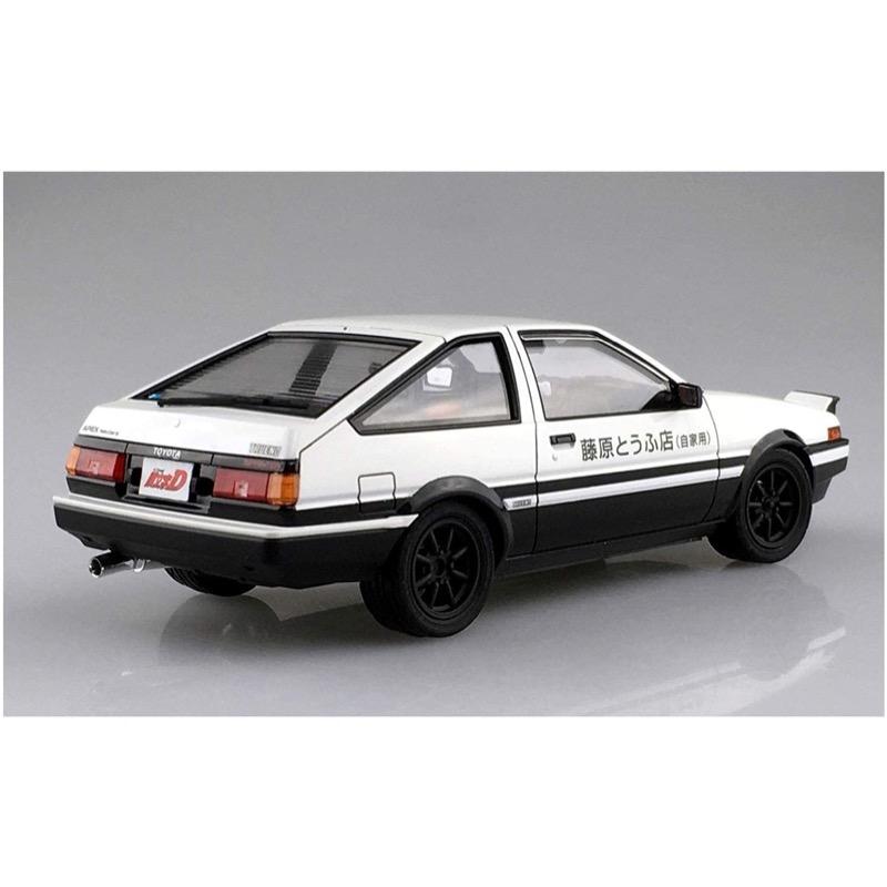 Aoshima A006199 1/24 Initial D Fujiwara Takumi AE86 Trueno Comics Vol.1 Version Prepainted