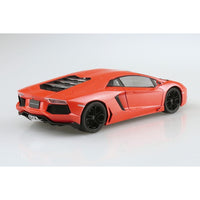 Aoshima A006201 1/24 2011 Lamborghini Aventador Orange Pearl Prepainted 4905083062012